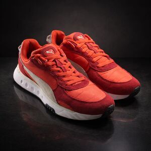 Puma Wild Rider Pickup Men’s US 9.5 Urban Red Sneakers | 381637-03